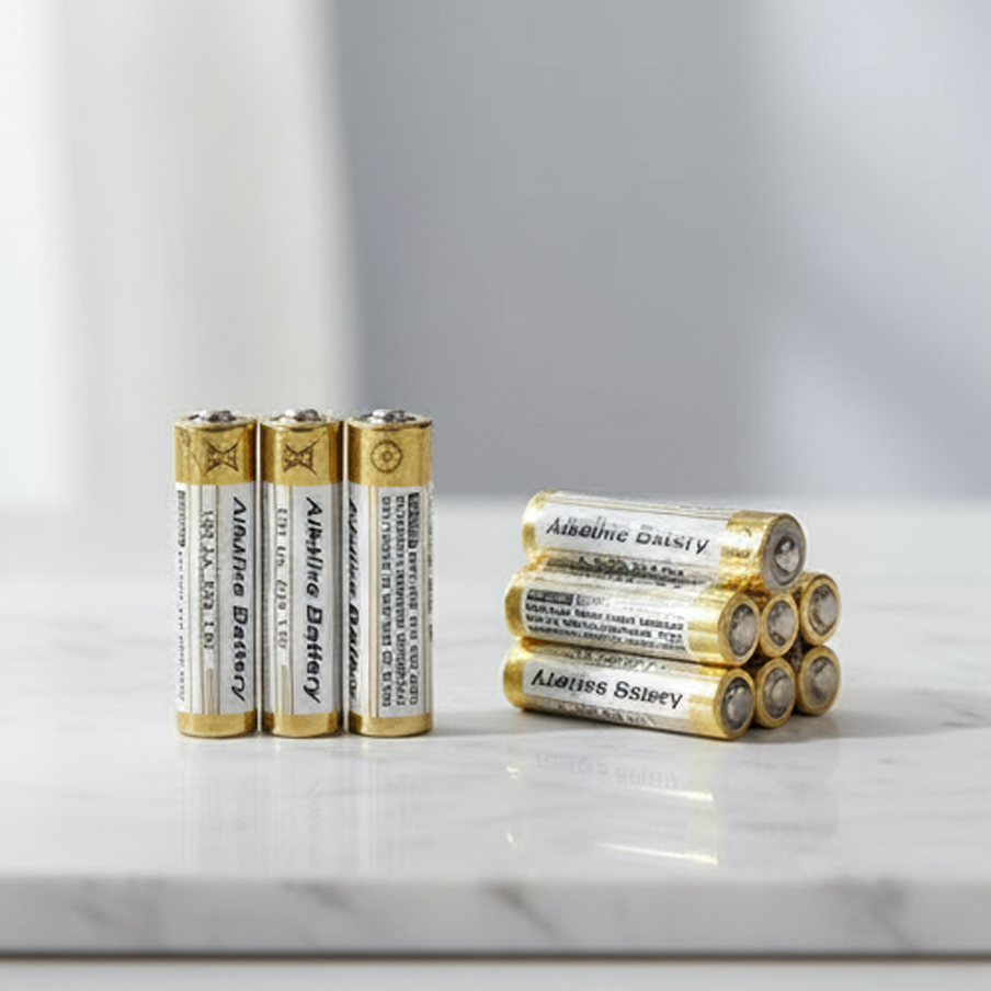 Customized Alkaline Battery Private Label Custom Zinc Manganese Dry Cell 1.5V AAA Am3lr03 No. 7 Non Rechargeable Pilas Alcalinas