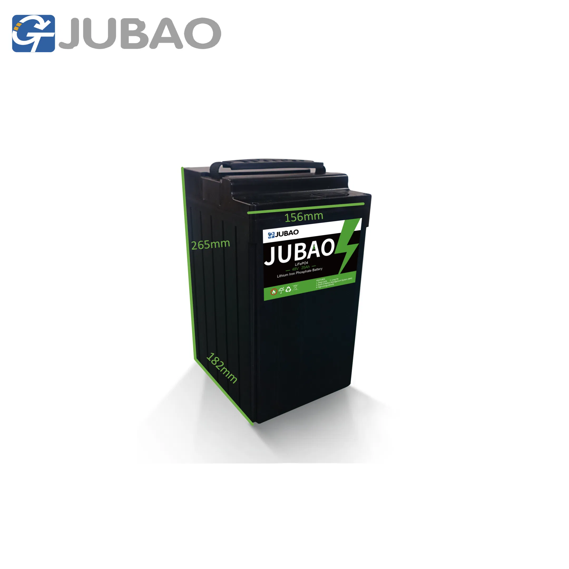 Jubao High Energy Density Tricycle Battery Pack for Motorcycle Rechargeable Battery