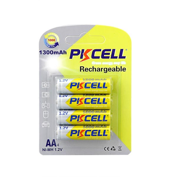 1.2V AA Ni-MH/NiMH Nickel Metal Hydride Battery Pack 1300mAh Rechargeable Battery Pack for Infusion Pump