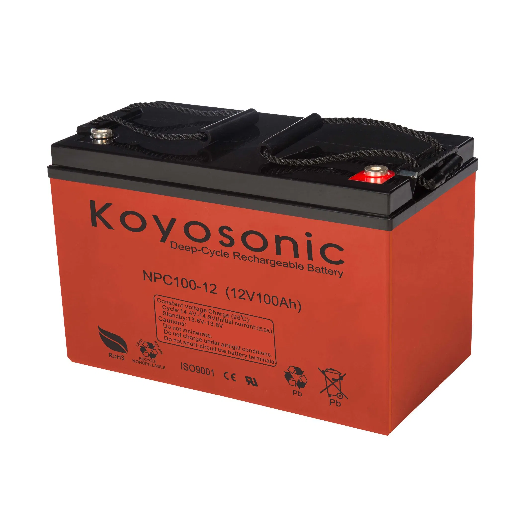 12V100ah Lead Acid UPS AGM Accumulators Full Gel Deep Cycle VRLA Solar Battery SLA SMF High Rate Rechargeable Outdoor Long Life Factory Battery