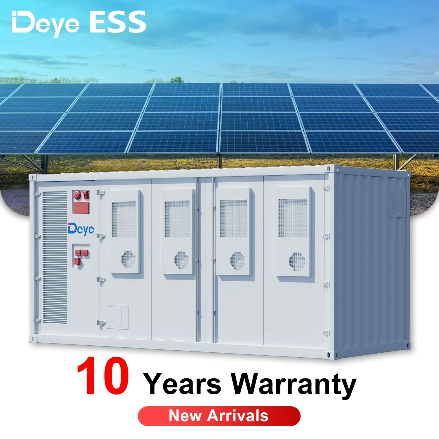 Deye Ess Ws-G2000-2h3 Safe Reliability IP54 Industrial Solar Energy Storage LiFePO4 Lithium Battery