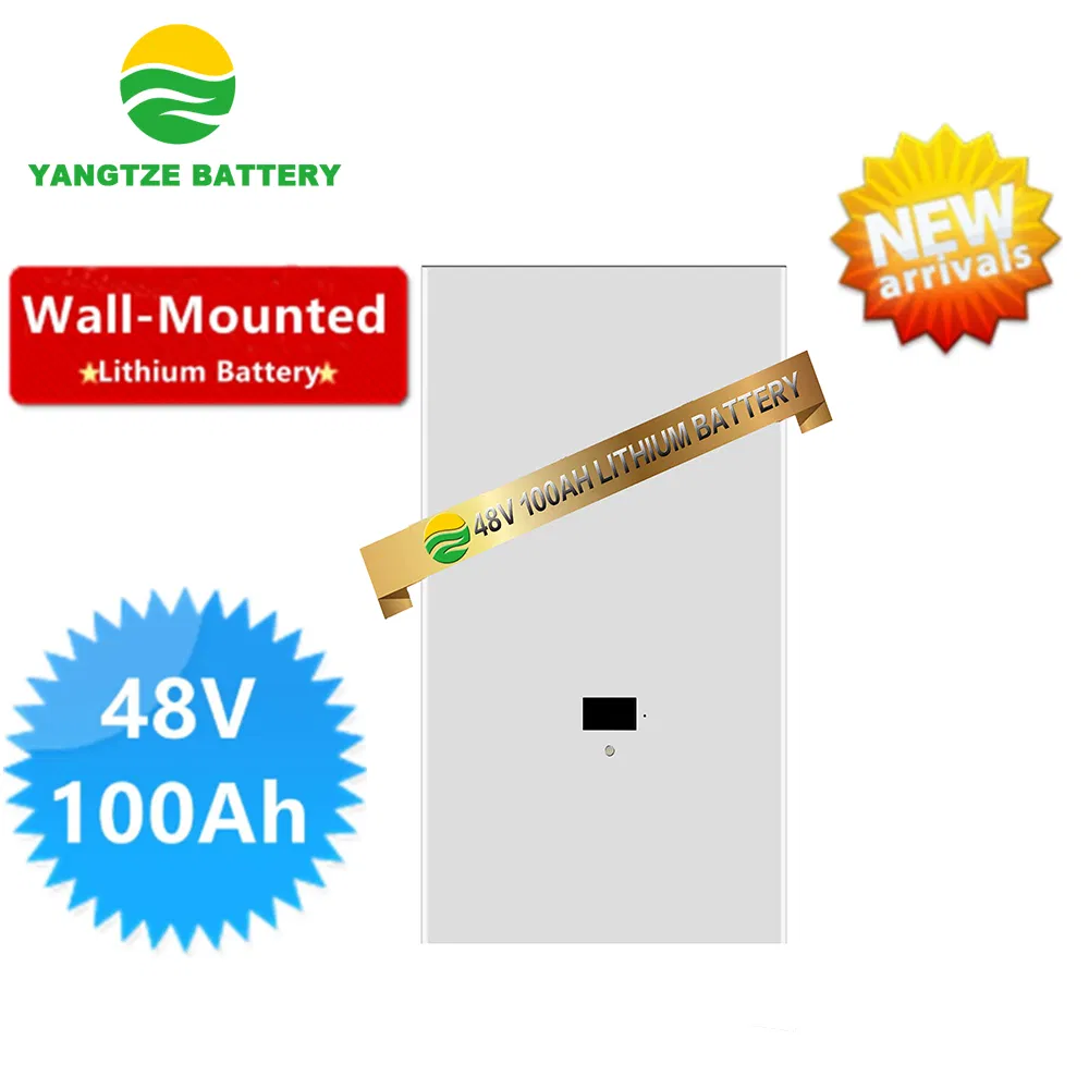 Wall-Mounted 8000 Cycles Life 5kwh 48V 100ah Energy Storage LiFePO4 Lithium Battery Pack with Smart BMS RS485 for Solar System UPS Telecom