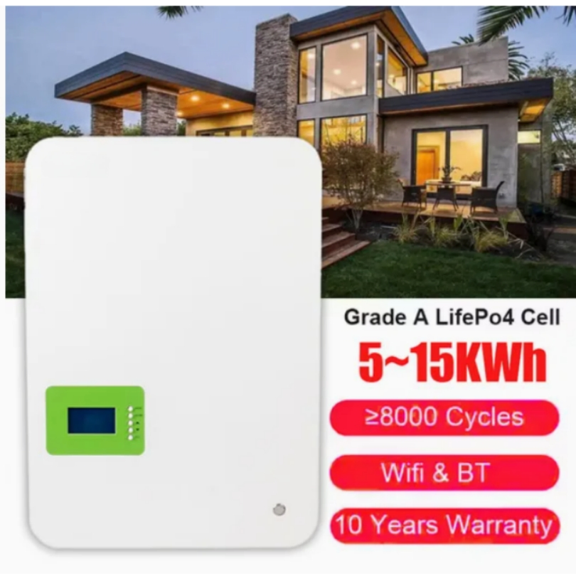 Battery Energy Storage System - 4.8 Kwh Storage Capacity, Backup Power Supply for Households and Commercial Use