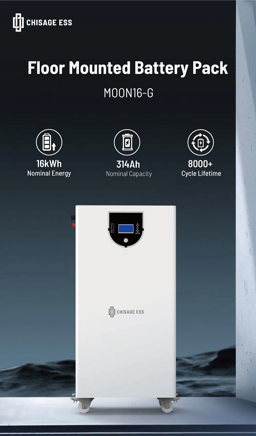 16kwh Home Use Backup Power Supply