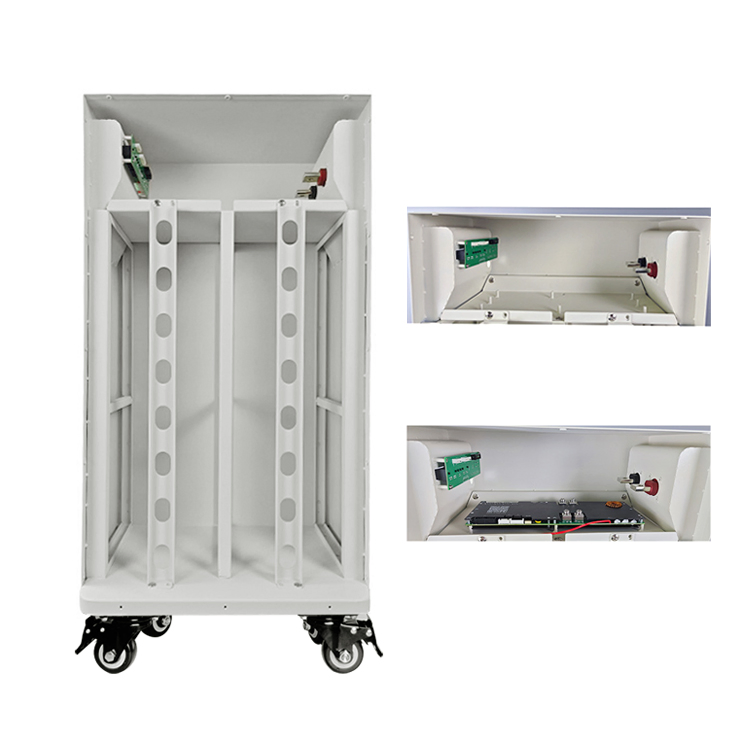 Intelligent 48V Household Battery Storage System with Real-Time Monitoring