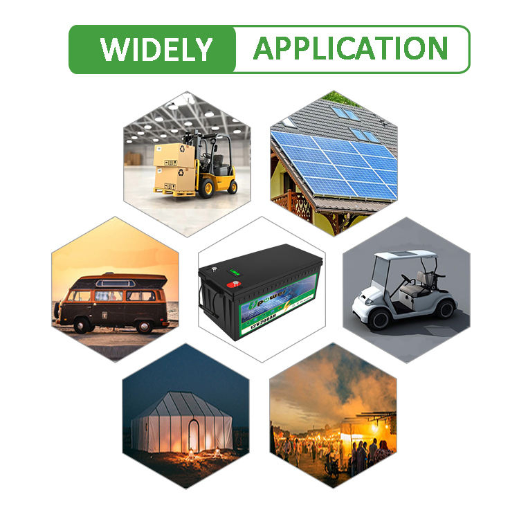 Uli 16s1p 48V 51.2V 100ah 200ah LiFePO4 Battery Pack for Home Solar Storage System with Smart BMS Bluetooth RS485 Can Display