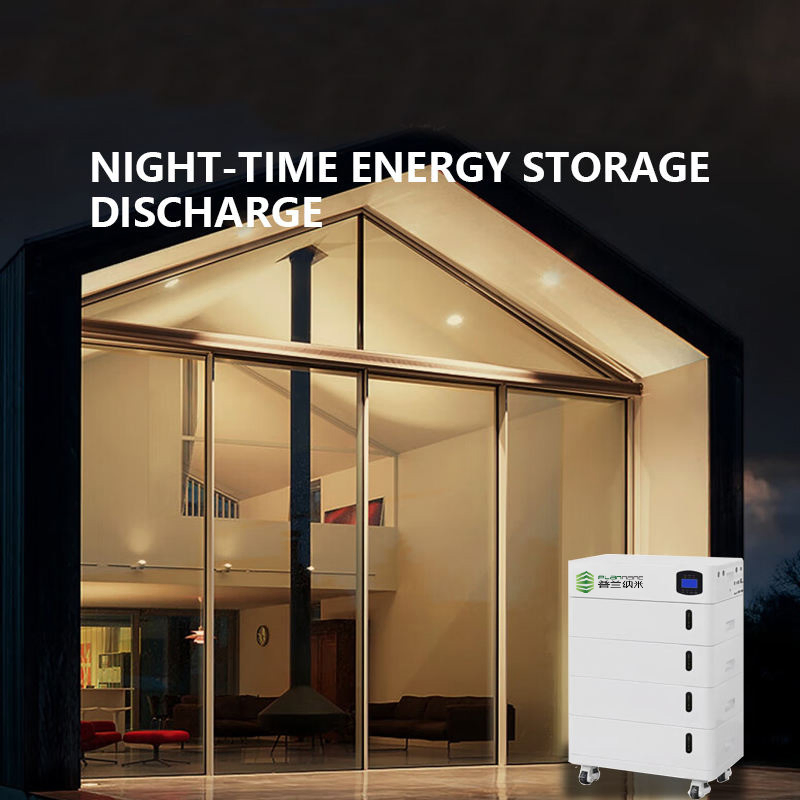 51.2V 100ah Household Energy Storage System Stacked Battery LiFePO4 Solar Energy Storage System