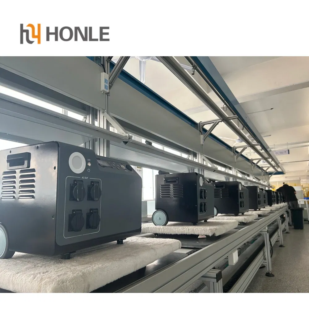 Honle Portable Solar Generator Power Station 3000W Solar Portable Generator for Home and Outdoor Use Solar Battery