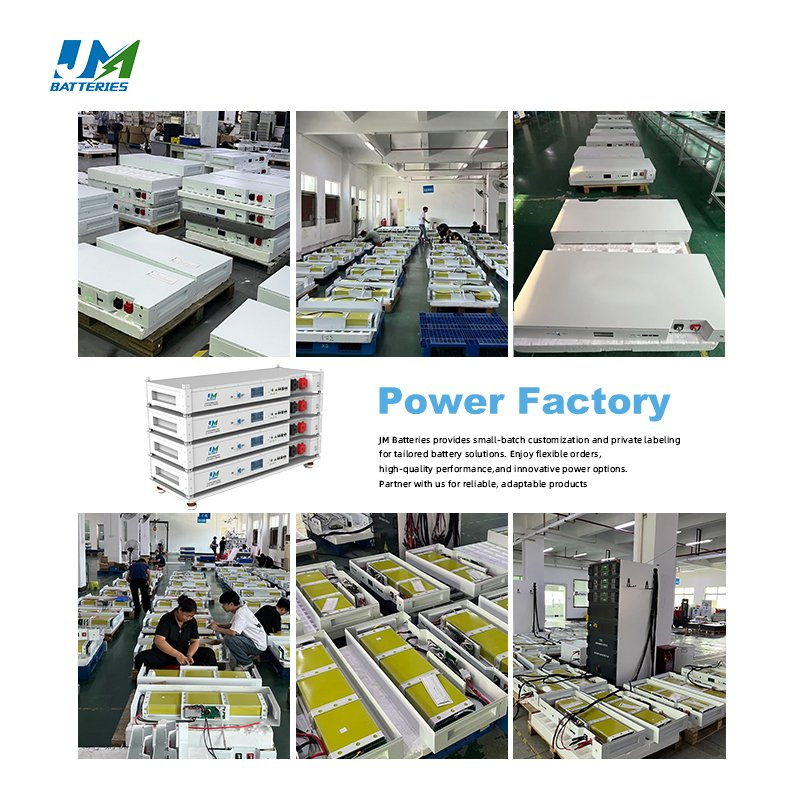 Jm Household 48V LiFePO4 Lithium Battery CE Un38.3 Compliant Energy Storage System Solar for Apartments