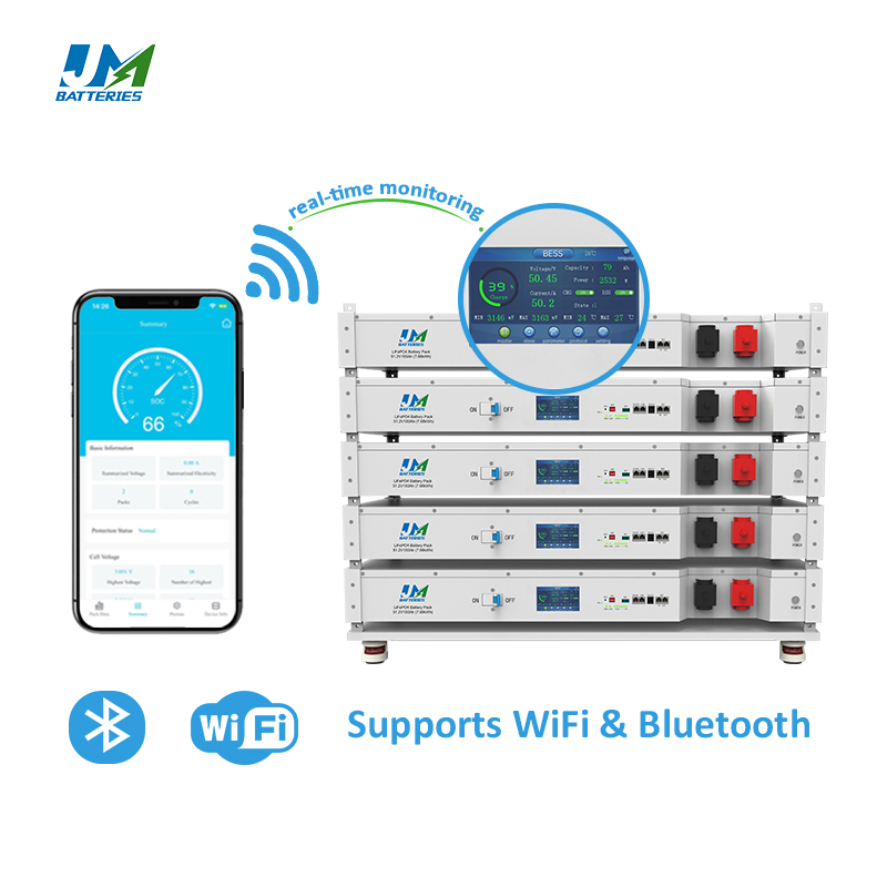 Jm Manufacturer Support Customization LiFePO4 15kwh 48V Battery for Residential Solar Battery Backup System for Home