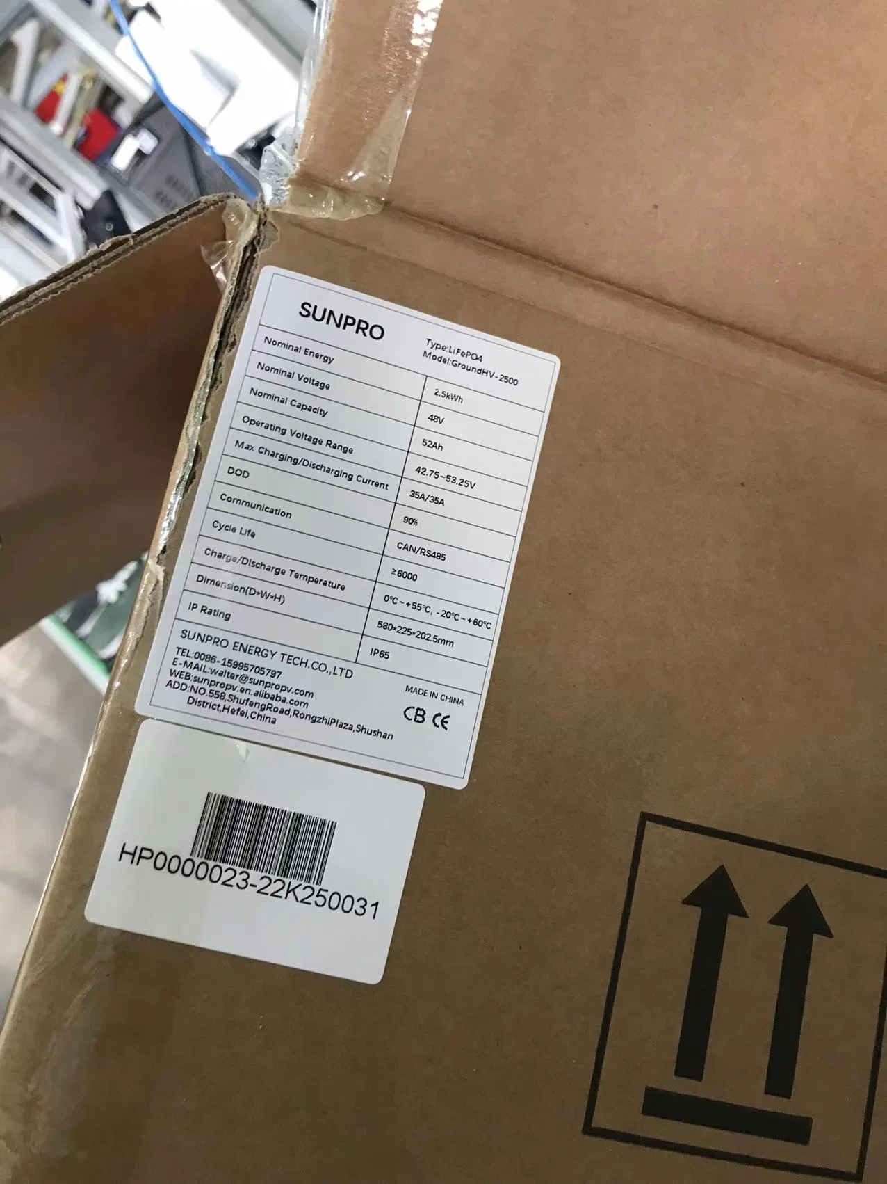 LiFePO4 Wall Mounted Power Wall Battery 48V 100ah 200ah 5kw 7kw 10kw 15kw Lithium Storage Battery Hybrid/off Grid Solar System