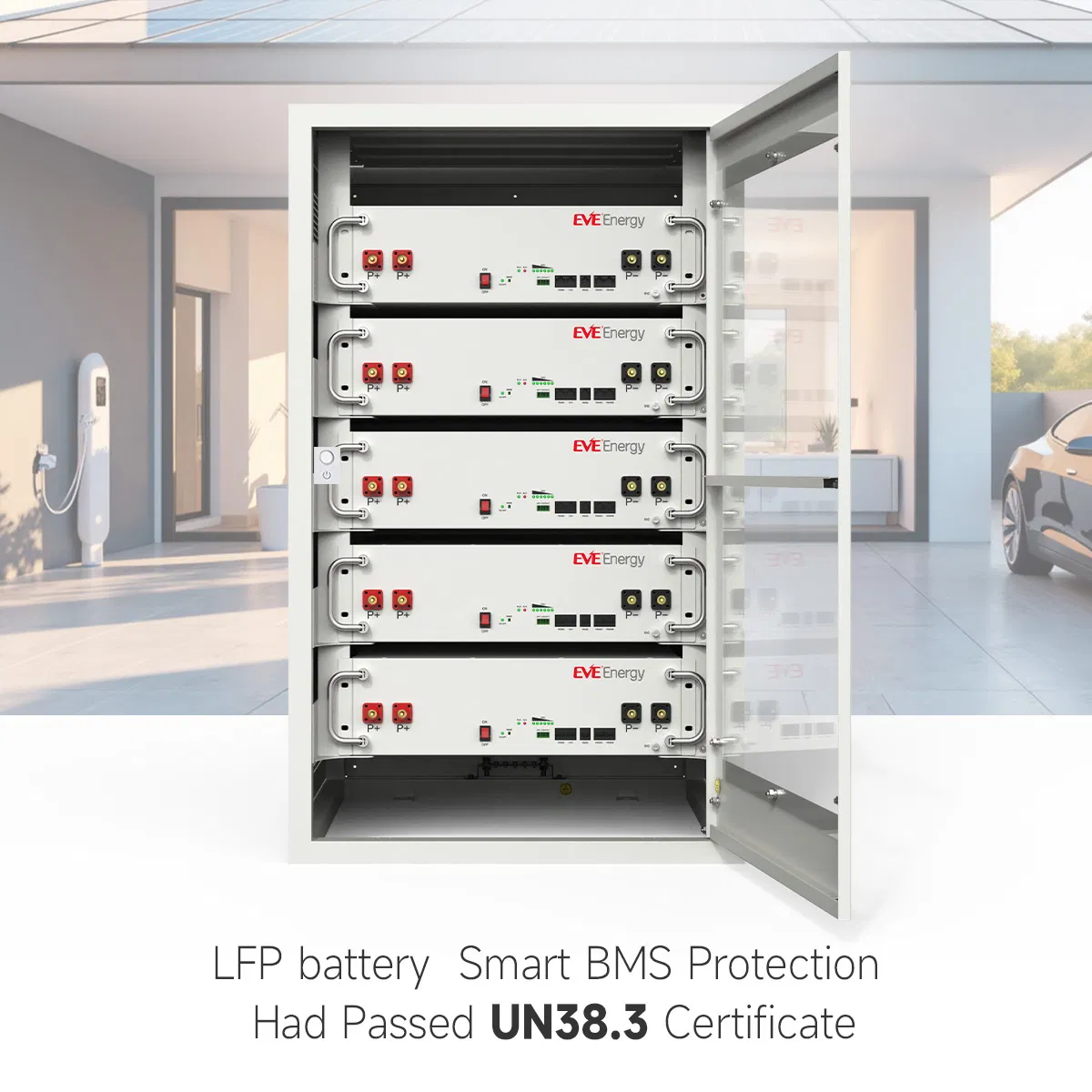 Eve Lvi-25.0 LiFePO4 Battery Pack System 51.2V 25.6kwh 500ah Outdoor Energy Storage Household Energy Storage Home Energy Storage System
