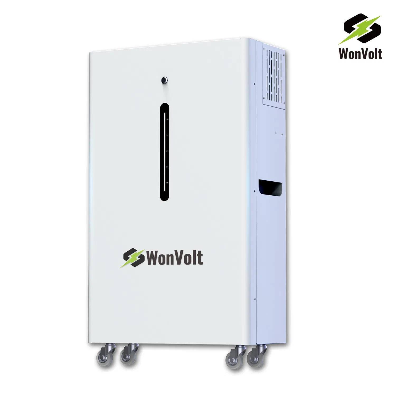 Wonvolt 51.2V 300ah 200ah Portable Power Bank 15kwh Solar Battery for Home Use