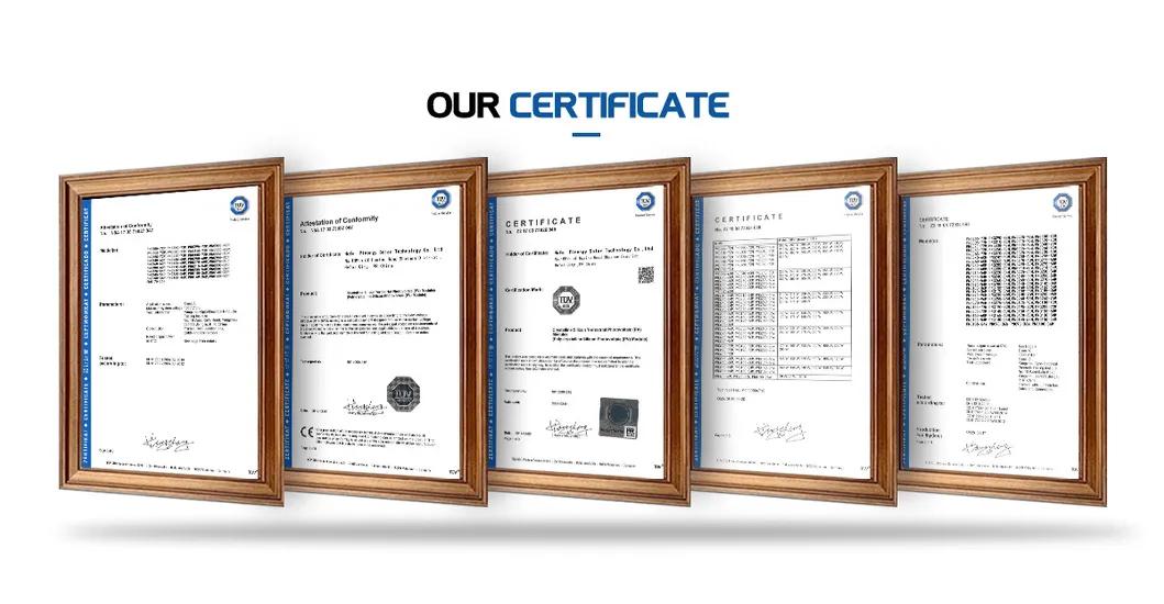 Certifications