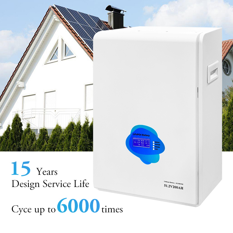 Household Wall Mounted Energy Storage System Lithium Battery 5120wh Cycle 6000 Times Use Lithium Battery Pack
