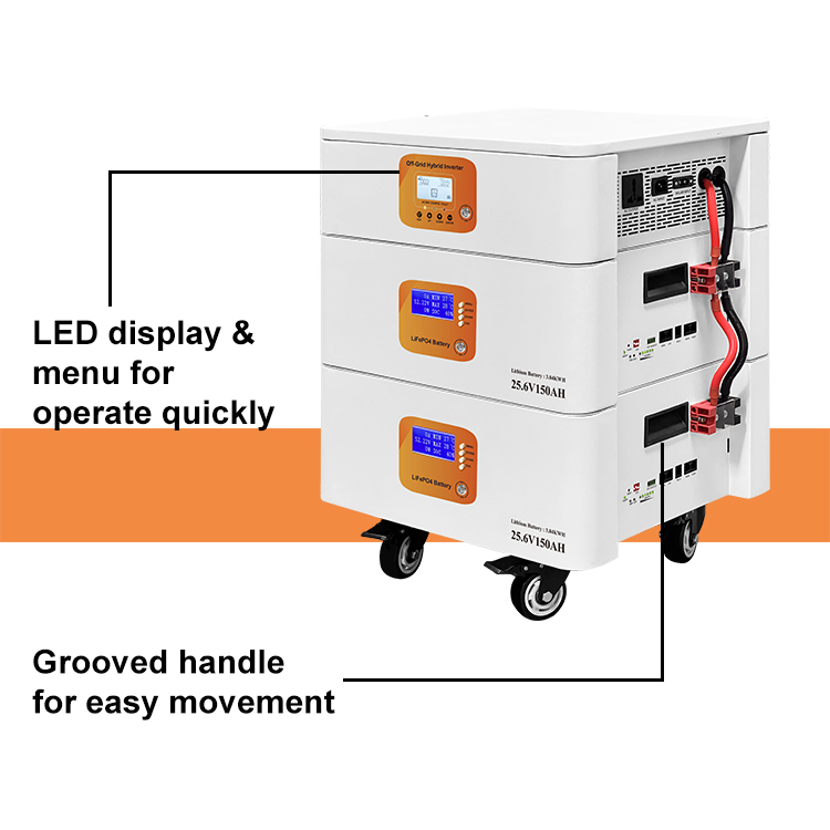 All-in-One 3kw Hybrid Solar Energy System Lithium-Ion Battery Storage 3kwh 5kwh 10kwh