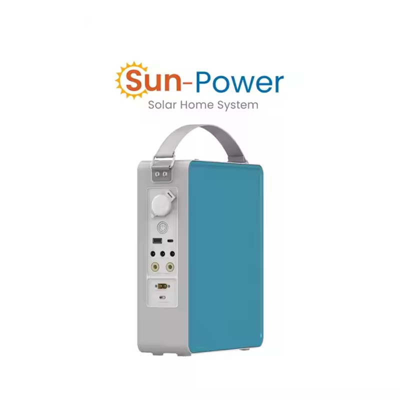 Solar Home System Power Bank Solar Energy Storage System Home 500wh 1kwh Portable Lithium Ion Solar Battery