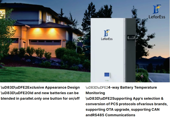 Floor or Wall Mounted LiFePO4 48V 200ah Energy Storage Battery for Home Power Backup