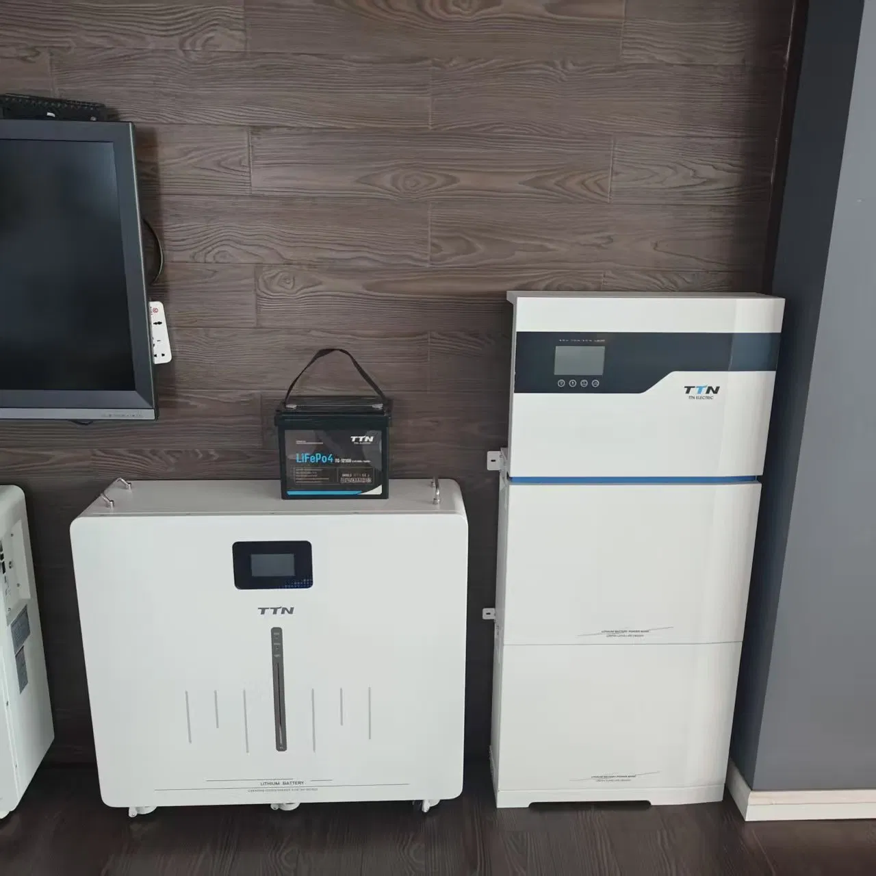 48V 6kw 10kwh 14kwh 51.2V 200ah All-in-One LiFePO4 Hybrid Solar Energy Storage Battery Integrated Solar Inverter for Remote Applications