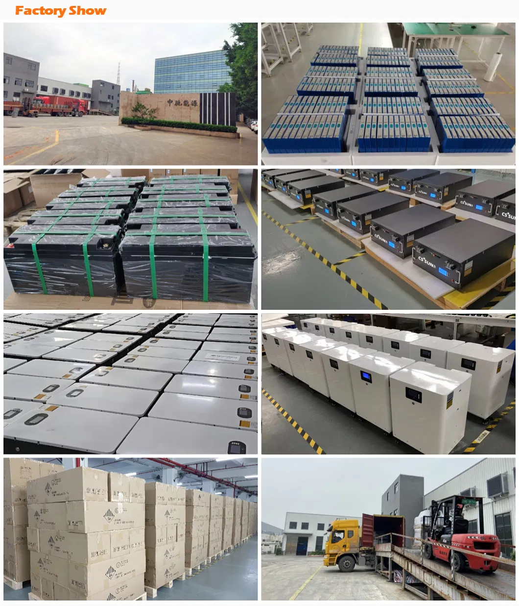 Solar Panel Inverter Storage System Home Use Cspower 5years Warranty 6000 Cycle 48V 51.2V LiFePO4 Lithium Ion Battery