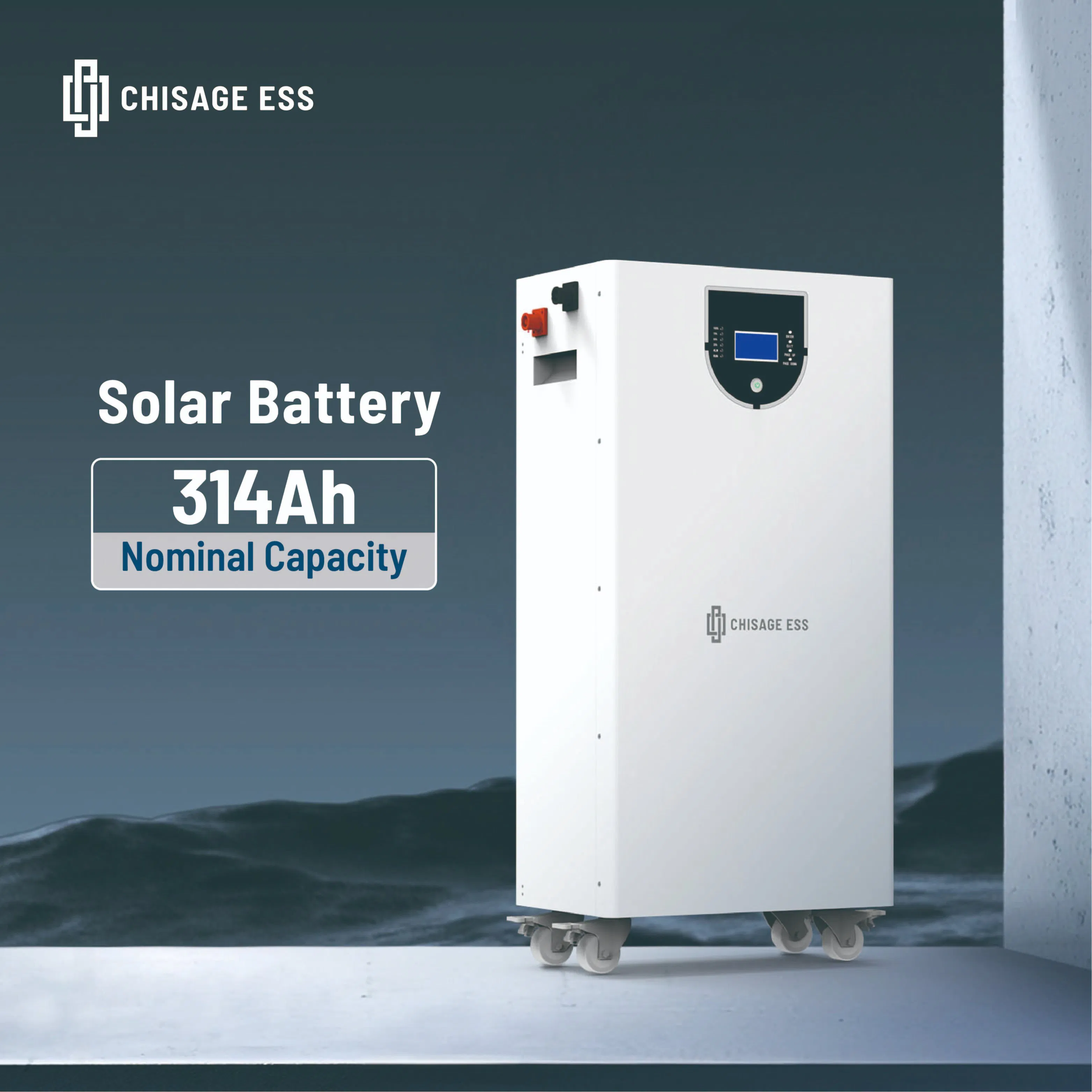 Factory Price Li-ion Solar Energy Storage System UPS LiFePO4 Battery with Smart BMS