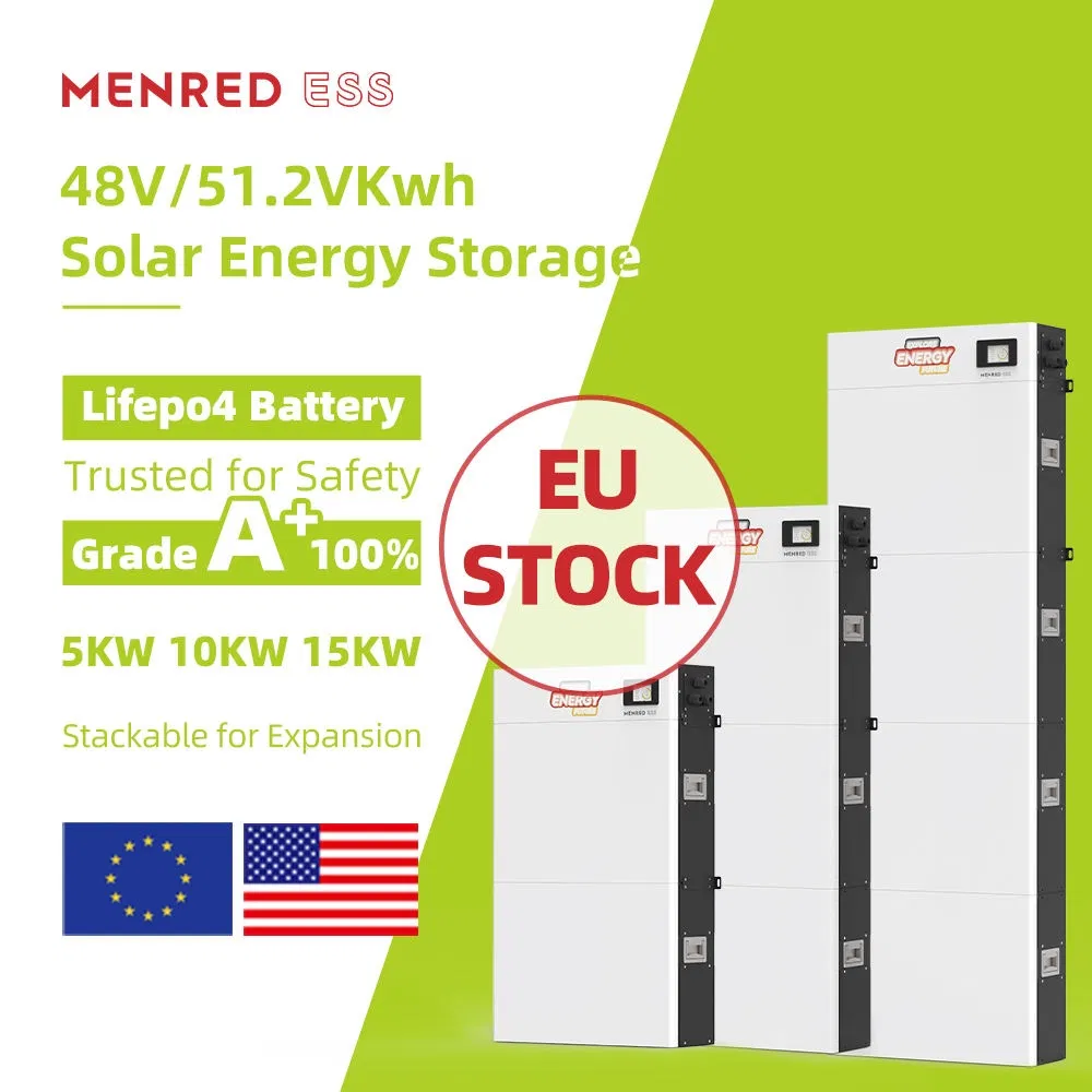 48V 120ah Floor Standing Stacked Solar LiFePO4 Lithium Battery for Hybrid Inverter