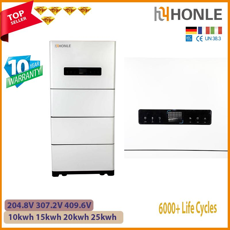 Honle Solar Generator Battety 25kwh 256V 100ah LiFePO4 Battery Pack High Voltage Energy Storage System