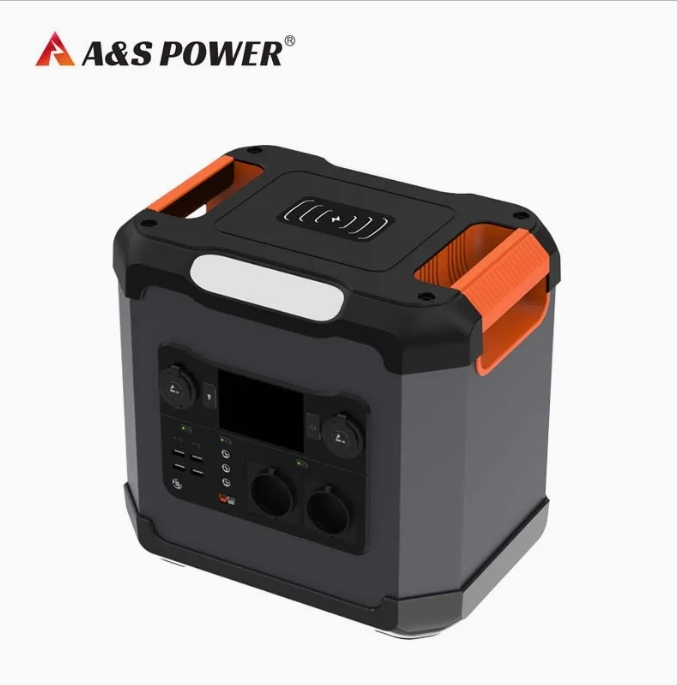 A&S 1500 Portable Power Station 1500W 220V/110V LiFePO4 Battery 60ah 22.2V Rechargeable Solar Generator for Home Backup &amp; Outdoor Use