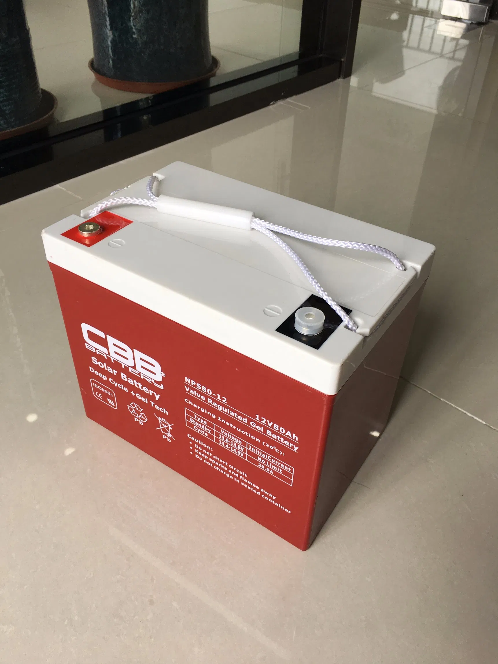 80ah 12V Home Application Solar Battery Deep Cycle and Gel Battery