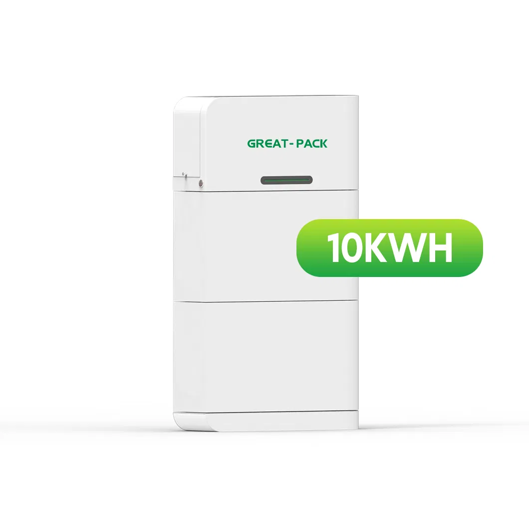 10kwh 20kwh 25kwh High Voltage Pack 204V50ah Stacked LiFePO4 Lithium Battery for Growatt Hybrid Solar System