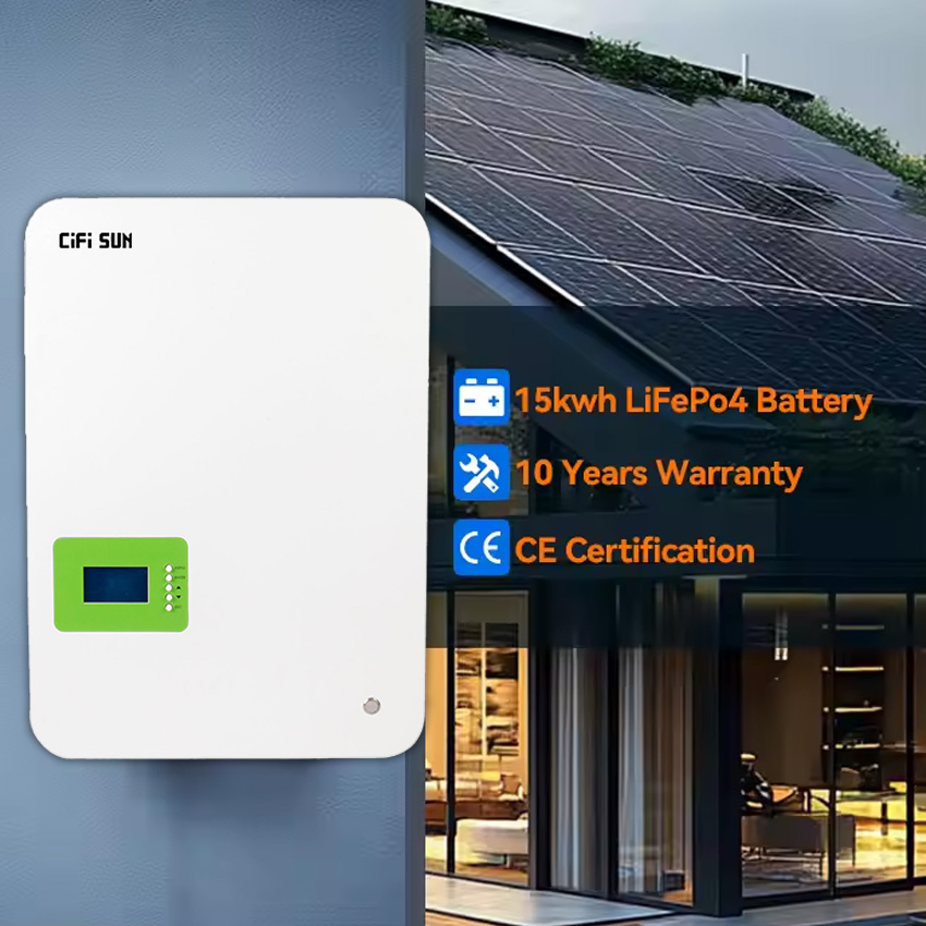 Power Wall 48V 10kwh Solar Energy Storage Lithium Battery 20kw 10kw System Hybrid Baterias De Litio Para Panel Solar