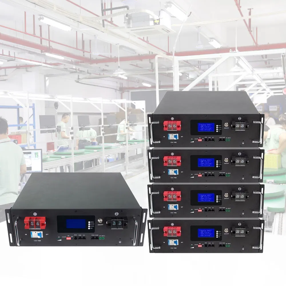 China Factory 48V 51.2V 100ah 200ah 300ah 314ah 5kwh 10kwh 15kwh 16kwh LiFePO4 Lithium Battery Rack Mounted Solar Storage Battery for Home Energy Storage System