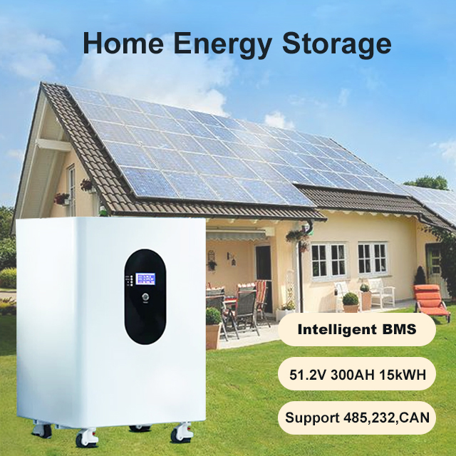 Portable Solar System Lithium Iron Battery 51.2V 10kwh 20kwh 30kwh 40kwh LiFePO4 Home Energy Storage System