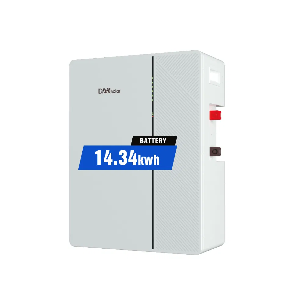Dah Battery 10kwh 14.3kwh 51.2V280ah LiFePO4 Storage Solar Lithium Battery with Wall-Mount