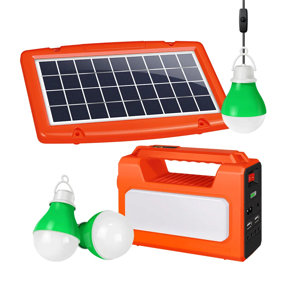 Multifunctional Solar Household Solar System Sc-6 with Long Battery Life and 3 PC Bulbs