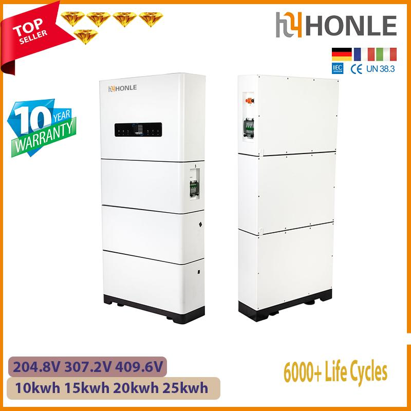 Honle Solar Generator Battety 25kwh 256V 100ah LiFePO4 Battery Pack High Voltage Energy Storage System