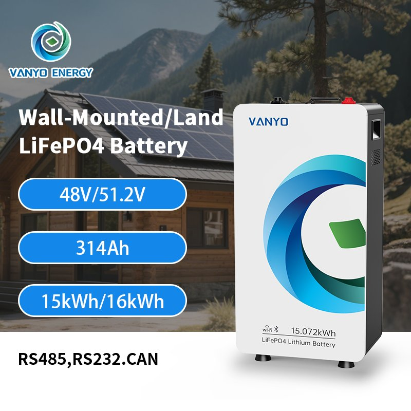 Factory Price 48V 314ah 15kwh Home Lithium Battery Energy Storage System 51.2V 314ah 16kwh LiFePO4 Battery