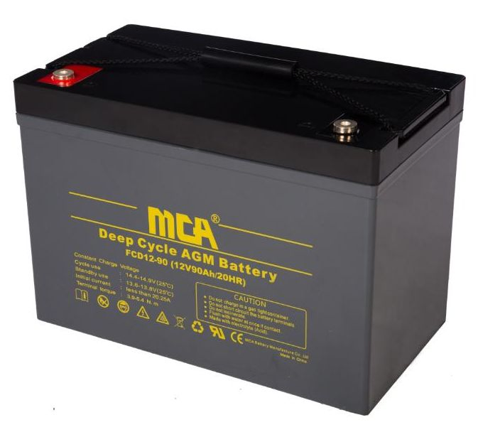VRLA Deep Cycle Solar Storage Battery 12V 100ah