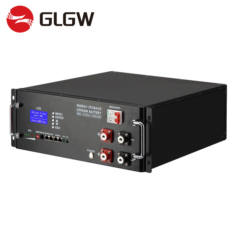 Rack Energy Storage Cabinet Backup LiFePO Lithium Battery for Home