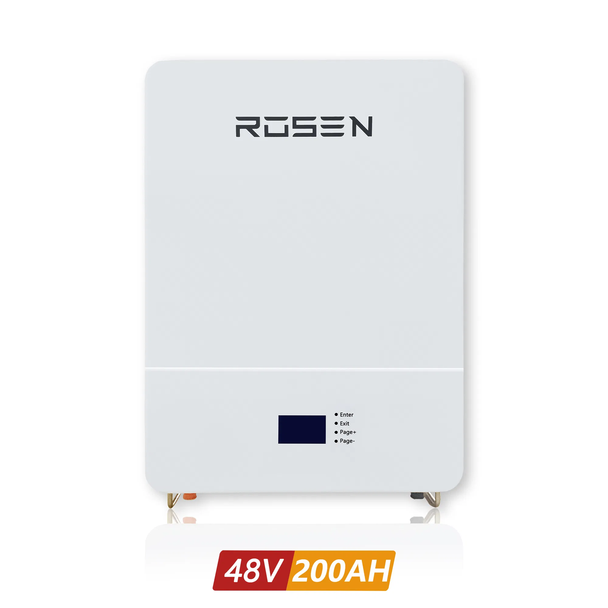 Rosen Power Wall LiFePO4 Batteries 10 Kwh 48V 200ah Lithium Ion Battery Hybrid Grid Home Solar Storage Battery