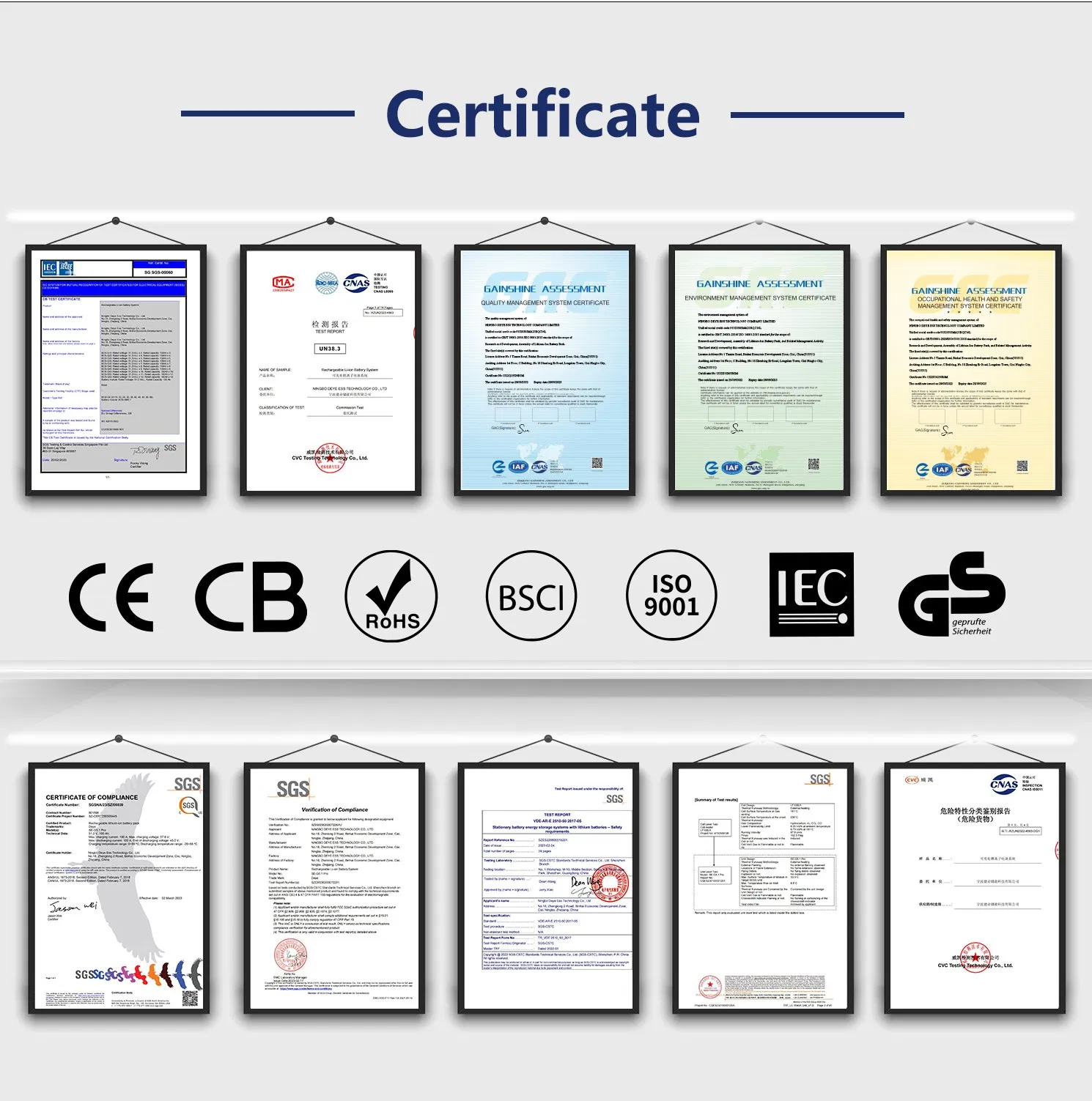 Deye Ess Ms-LC430-2h2 Manufacturer Commercial Solar Energy LiFePO4 Lithium Battery Storage Cabinet