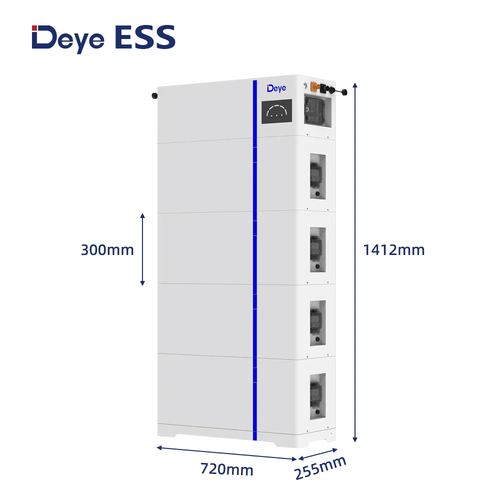 Deye Ess Al-W5.1-B Popular Design 100ah Deep Cycle Lithium Batteries for Solar Energy System