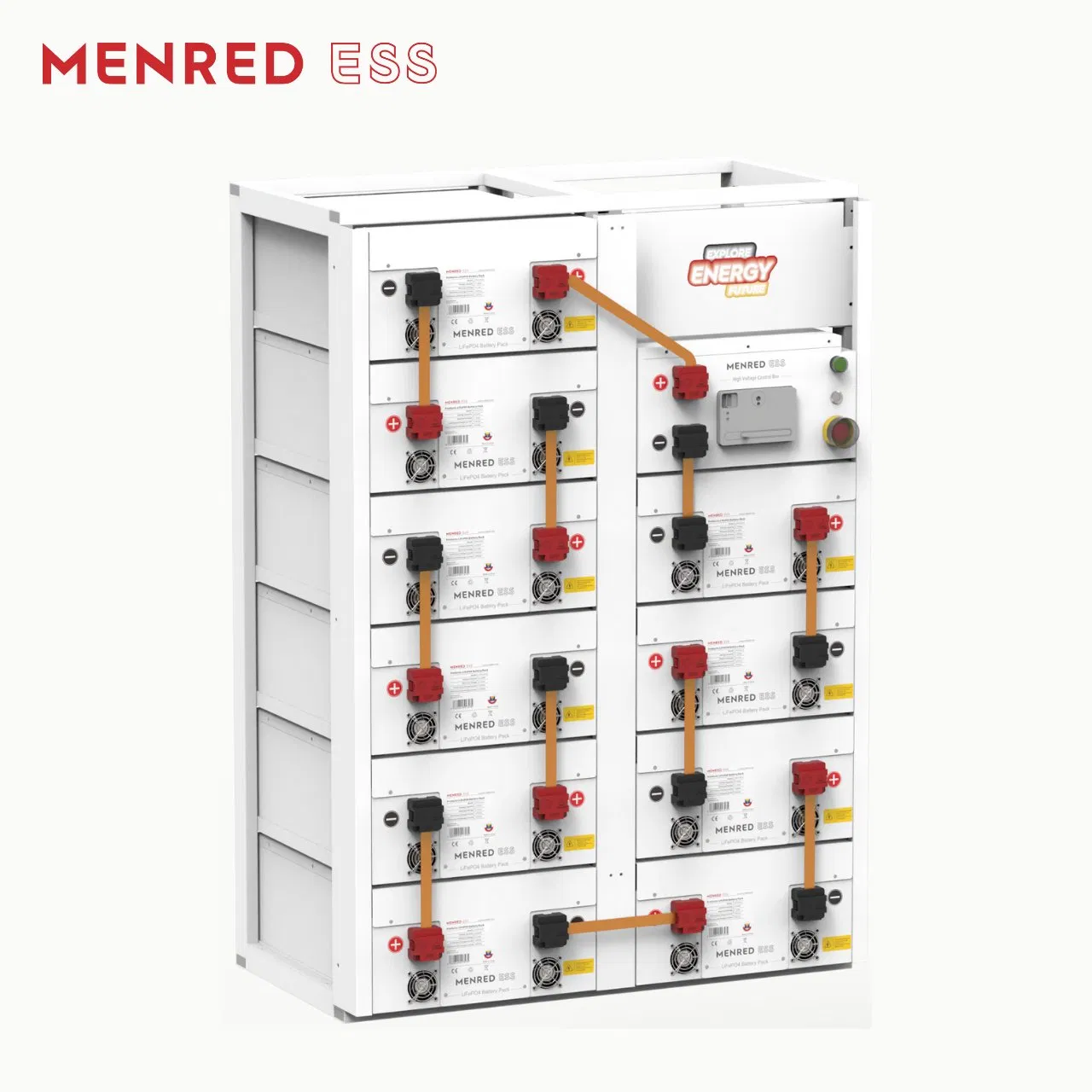 Menred German-Design Solar Battery for Home Energy Storage and Backup Power