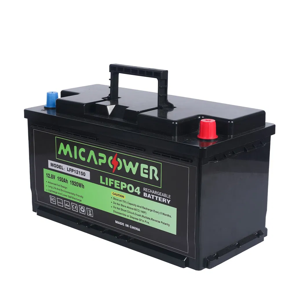 LiFePO4 Battery Side View