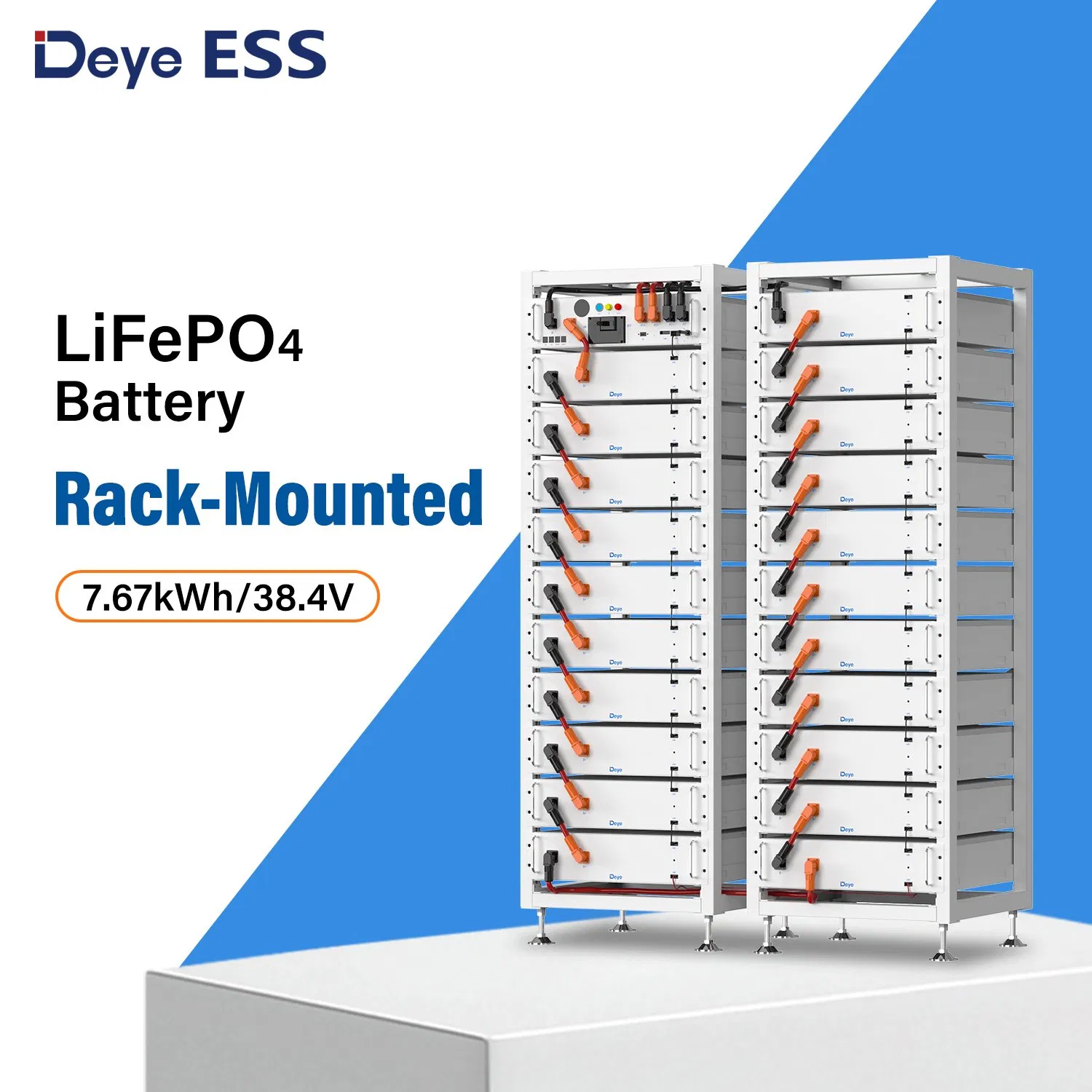 Deye Ess Bos-a 2025 New Style Best 200ah Lithium Ion LiFePO4 Solar Deep Cycle Battery Storage