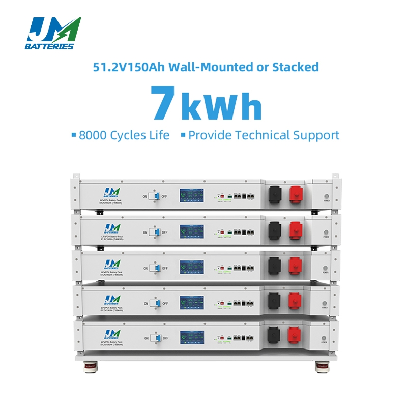 Jm Household 48V LiFePO4 Lithium Battery CE Un38.3 Compliant Energy Storage System Solar for Apartments