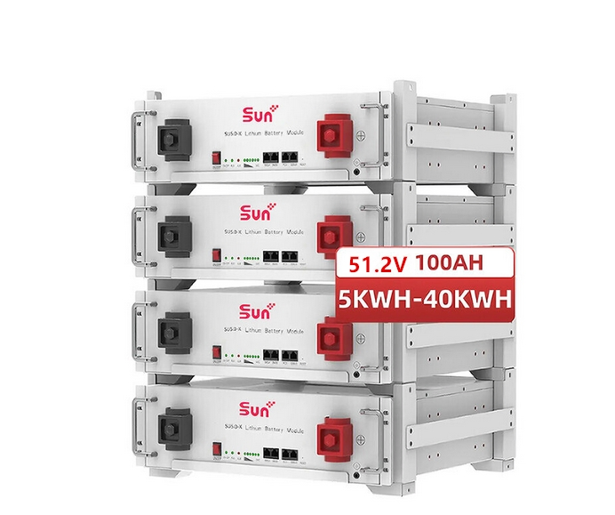 Sunplus High Performance 15.36kwh LiFePO4 Portable Battery for Home Energy Storage