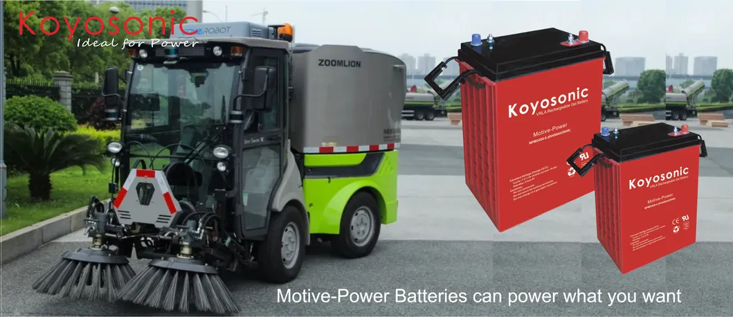 Deep Cycle Battery 6V Banner