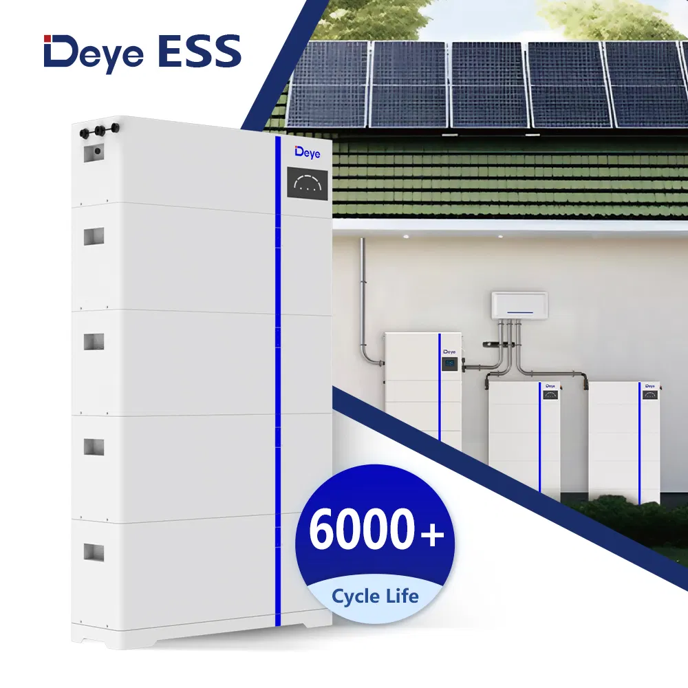 Deye Ess Al-W5.1-B Popular Design 100ah Deep Cycle Lithium Batteries for Solar Energy System