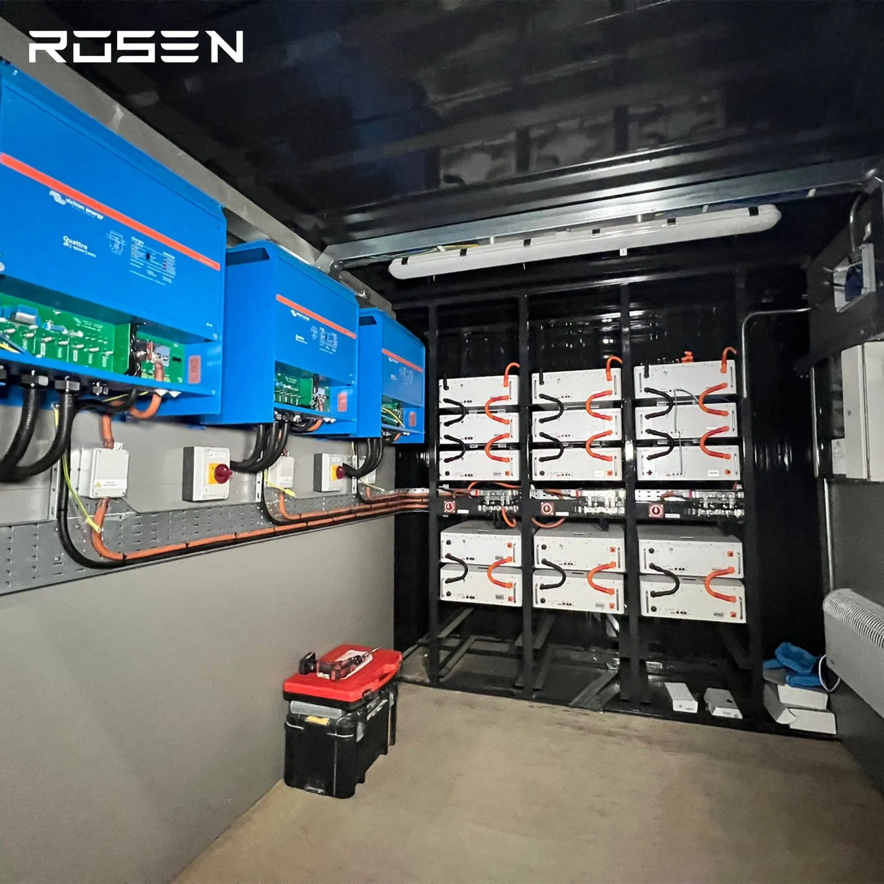 5kw 10kw Lithium Ion Battery 51.2V 200ah Lithium Battery BMS Compatible with Hybrid Inverter Solar System